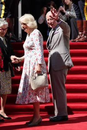. 20 05 2025. London, United Kingdom. King Charles III and Queen Camilla at Canada House in London, to mark 100 years since it opened in June 1925  xStephenxLockx xi-Imagesx IIM-25957-0001