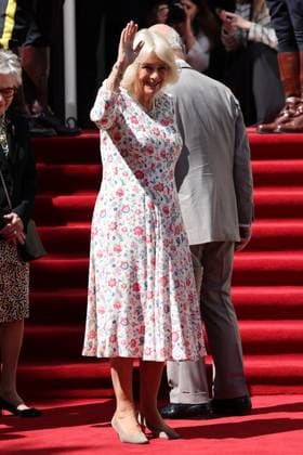 . 20 05 2025. London, United Kingdom. King Charles III and Queen Camilla at Canada House in London, to mark 100 years since it opened in June 1925  xStephenxLockx xi-Imagesx IIM-25957-0002