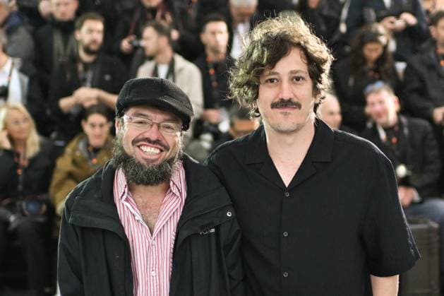 Cannes Un Poeta Photocall AM Ubeimar Rios and Simon Mesa Soto attending the Un Poeta Photocall in Cannes, France on May 20, 2025 as part of the 78th Cannes Film Festival. Photo by Aurore Marechal ABACAPRESS.COM Cannes France  Copyright: xMarechalxAurore ABACAx