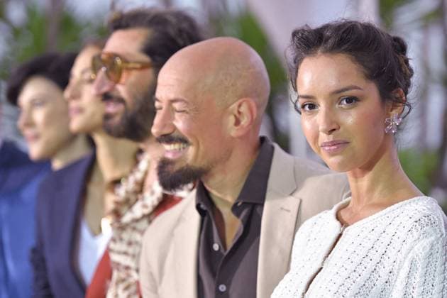 Cannes Eagles of the Republic Photocall AM Tarik Saleh and Lyna Khoudri attending the Eagles of the Republic Photocall in Cannes, France on May 20, 2025 as part of the 78th Cannes Film Festival. Photo by Aurore Marechal ABACAPRESS.COM Cannes France  Copyright: xMarechalxAurore ABACAx