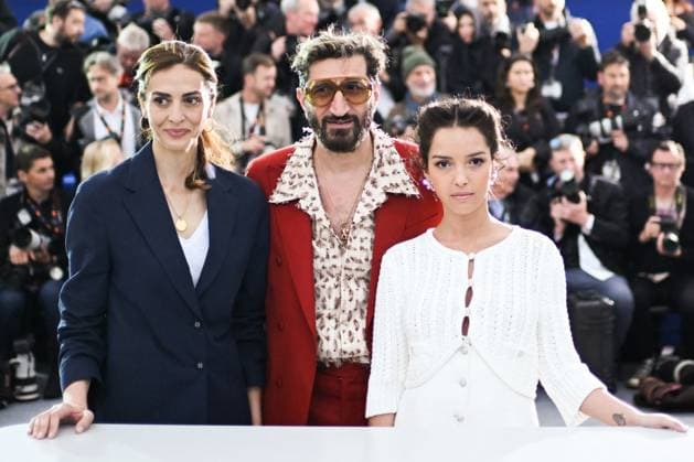 Cannes Eagles of the Republic Photocall AM Zineb Triki, Fares Fares and Lyna Khoudri attending the Eagles of the Republic Photocall in Cannes, France on May 20, 2025 as part of the 78th Cannes Film Festival. Photo by Aurore Marechal ABACAPRESS.COM Cannes France  Copyright: xMarechalxAurore ABACAx