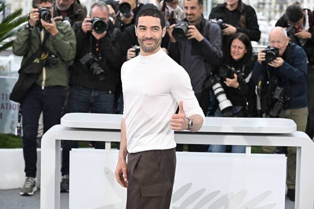 Cannes - Alpha Photocall Tahar Rahim pose during the Alpha photocall at the 78th annual Cannes Film Festival at Palais des Festivals on May 20, 2025 in Cannes, France. Photo by David Niviere ABACAPRESS.COM Cannes Provence-Alpes-Cote d Azur France  Copyright: xNivierexDavid ABACAPRESS.COMx