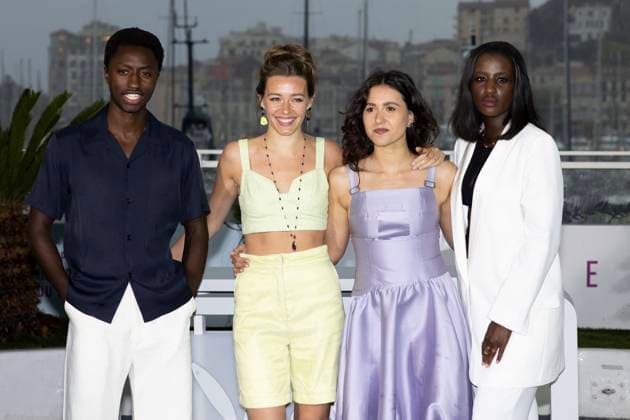 Photocall du film Adami lors du 78ème Festival International du Film de Cannes Saabo Balde, Clara Wielick, Ada Harb, Mariam Guey Photocall of the film Adami during the 78th Cannes International Film Festival on May 20, 2025 Jacovides Moreau Bestimage Photocall of the film Adami during the 78th Cannes International Film Festival on May 20, 2025 Cannes France  Copyright: xJACOVIDES-MOREAUx xBESTIMAGExJACOVIDES-MOREAUx xBESTIMAGEx