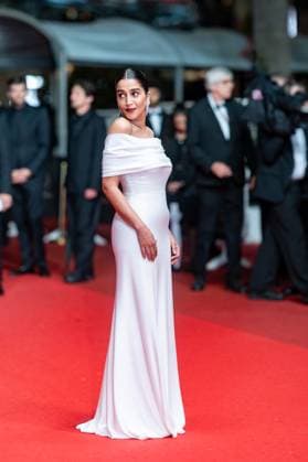 78eme Festival International du Film de Cannes Montée des marches du film Alpha 78th International Cannes Film Festival Red carpet for Alpha movie 444730 2025 05 19 Cannes France Bekhti, Leïla  Copyright: xEstellexCarlierx xStarfacex STAR_444730_034