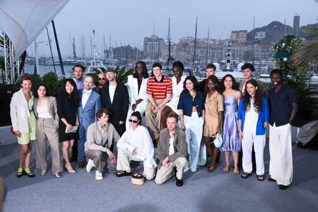 Cannes, 78th Cannes Film Festival 2025 - Day 8 - Photocall of the film Adami Cannes, 78th Cannes Film Festival 2025 - Day 8 - Photocall of the film Adami . In the picture Clara Wielick, Olga Milshtein, Yuksek, Emilien Levistre, Bachar Khalife, Oscar Lesage, Adrien Marcellin, Mariama Gueye, Alexia Chardard, Finnegan Oldfield,Eye Haidara, Igor Kovalsky, Katayoon Latif, Augustin Dewinter, Rosie Boccardi, Ada Harb, Sebastien Lefebvre, Anton Salachas and Saabo Balde Cannes France Copyright: xIPA ABACAx