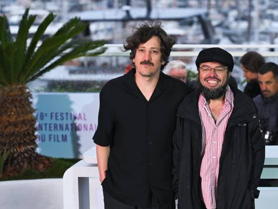 Cannes, France: Cannes, 78th Cannes Film Festival 2025 - Day 8 - Photocall of the film A Poet. In the photo SIMON MESA SOTO, UBEIMAR RIOS Cannes  - ZUMAp169 20250520_zea_p169_184 Copyright: xAlbertoxTerenghix