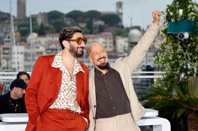 Fares Fares and Tarik Saleh at the photocall for the feature film Eagles of the Republic at the Festival de Cannes 2025 78 Cannes International Film Festival at the Palais des Festivals Cannes, 20 05 2025 Foto:xD.xBedrosianx xFuturexImagex eagles_5517