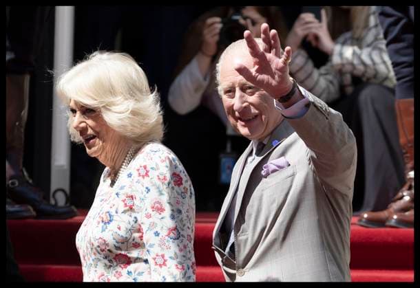 . 20 05 2025. London, United Kingdom. King Charles III and Queen Camilla arriving for a visit at Canada House in London to mark 100 years since it opened in June 1925 .  xStephenxLockx xi-Imagesx IIM-25957-0024
