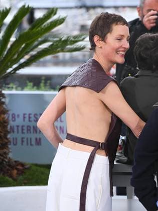 Cannes, France: Cannes, 78th Cannes Film Festival 2025 - Day 8 - Photocall of the film Love Me Tender . In the photo Vicky Krieps Cannes  - ZUMAp169 20250520_zea_p169_277 Copyright: xAlbertoxTerenghix