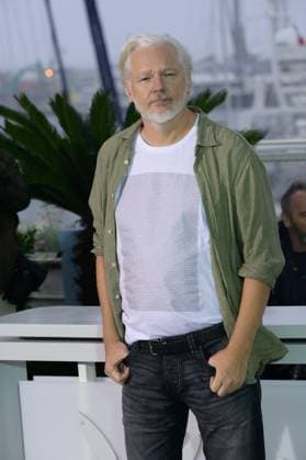 The Six Billion Dollar Man Photocall at 78th Festival de Cannes - Cannes, France CANNES, FRANCE. May 20, 2025: Julian Assange at the photocall for The Six Billion Dollar Man at the 78th Festival de Cannes. Picture: Paul Smith Featureflash Cannes France  Copyright: xPaulxSmithx xFeatureflashx
