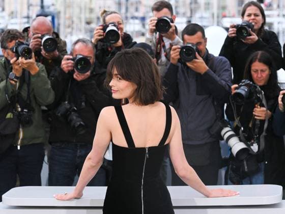 Cannes, 78th Cannes Film Festival 2025 - Day 8 - Photocall of the film Alpha Cannes, 78th Cannes Film Festival 2025 - Day 8 - Photocall of the film Alpha . In the photo Emma Mackey Cannes France  Copyright: xIPA ABACAx