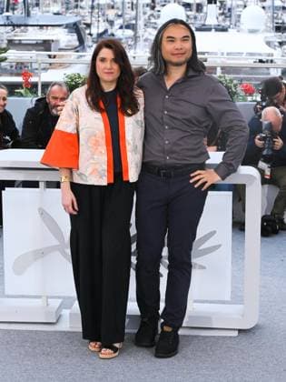 Cannes, 78th Cannes Film Festival 2025 - Day 8 - Photocall of the film Amelie Et La Metaphysique Des Tubes . In the photo and Eddine Noel Liane-Cho Han  Copyright: xAlbertoxTerenghix xipa-agency.netx xPoolxPhotoxEventsx05x IPA_Agency_IPA57980944