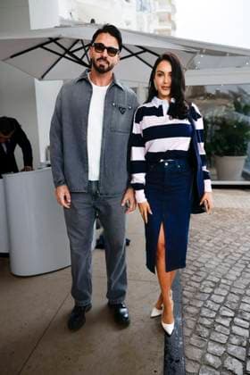Cannes Nabila, Thomas Vergara are spotted at Hotel Martinez MP Nabila Vergara, Thomas Vergara are spotted at Hotel Martinez ahead the 78th annual Cannes Film Festival on May 20, 2025 in Cannes, France. Photo by Marco Piovanotto ABACAPRESS.COM  Copyright: xPiovanottoxMarco ABACAx
