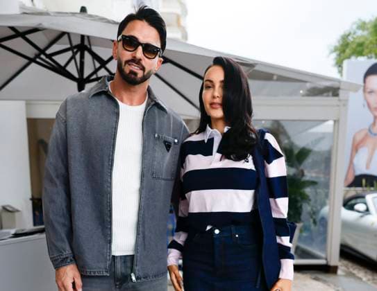 Cannes Nabila, Thomas Vergara are spotted at Hotel Martinez MP Nabila Vergara, Thomas Vergara are spotted at Hotel Martinez ahead the 78th annual Cannes Film Festival on May 20, 2025 in Cannes, France. Photo by Marco Piovanotto ABACAPRESS.COM  Copyright: xPiovanottoxMarco ABACAx