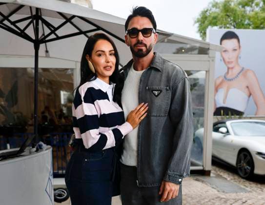 Cannes Nabila, Thomas Vergara are spotted at Hotel Martinez MP Nabila Vergara, Thomas Vergara are spotted at Hotel Martinez ahead the 78th annual Cannes Film Festival on May 20, 2025 in Cannes, France. Photo by Marco Piovanotto ABACAPRESS.COM  Copyright: xPiovanottoxMarco ABACAx