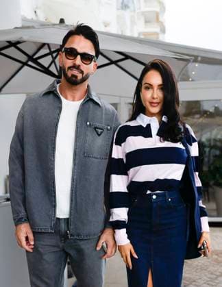 Cannes Nabila, Thomas Vergara are spotted at Hotel Martinez MP Nabila Vergara, Thomas Vergara are spotted at Hotel Martinez ahead the 78th annual Cannes Film Festival on May 20, 2025 in Cannes, France. Photo by Marco Piovanotto ABACAPRESS.COM  Copyright: xPiovanottoxMarco ABACAx