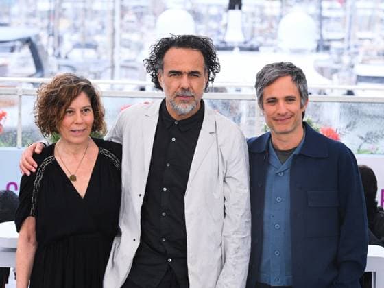 Cannes, 78th Cannes Film Festival 2025 - Day 8 - Photocall of the film Amores Perros Cannes, 78th Cannes Film Festival 2025 - Day 8 - Photocall of the film Amores Perros . In the photo Martha Sosa, Alejandro González Inárritu and Gael García Bernal Cannes France  Copyright: xIPA ABACAx