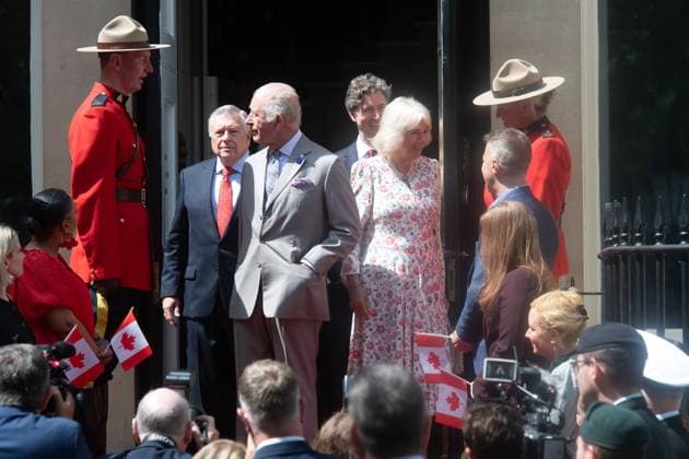 King Charles III and Queen Camilla Visit Canada House, London to Mark its 100th Anniversary - Tuesday 20 May King Charles III and Queen Camilla depart Canada House in London, England, UK on Tuesday 20 May, 2025 after marking the 100th Anniversary of Canada House., Credit:Justin Ng Avalon UK, England, London, Canada House  Copyright: xJustinxNgx xAvalonx 1001351991