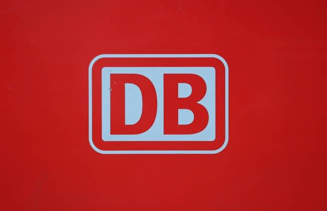 Here is a view of the DB logo, Deutsche Bahn, MVV, MVG, local transport, public transport, commuters