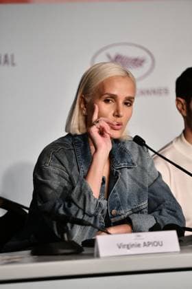 Press conference for the film Alpha Competition at the 78th Cannes International Film Festival La réalisatrice Julia Ducournau à la conférence de presse du film Alpha Compétition lors du 78ème Festival International du Film de Cannes, le 20 mai 2025 Valentina Claret Pool Cannes Bestimage Press conference for the film Alpha Competition at the 78th Cannes International Film Festival, on May 20th, 2025 Cannes France  Copyright: xPoolxCannesx xBestimagexPoolxCannesx xBestimagex