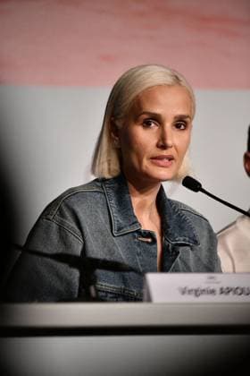 Press conference for the film Alpha Competition at the 78th Cannes International Film Festival La réalisatrice Julia Ducournau à la conférence de presse du film Alpha Compétition lors du 78ème Festival International du Film de Cannes, le 20 mai 2025 Valentina Claret Pool Cannes Bestimage Press conference for the film Alpha Competition at the 78th Cannes International Film Festival, on May 20th, 2025 Cannes France  Copyright: xPoolxCannesx xBestimagexPoolxCannesx xBestimagex