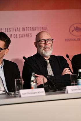 Press conference for the film Alpha Competition at the 78th Cannes International Film Festival Jim Williams at the press conference for the film Alpha Competition at the 78th Cannes International Film Festival, on May 20th, 2025 Valentina Claret Pool Cannes Bestimage Press conference for the film Alpha Competition at the 78th Cannes International Film Festival, on May 20th, 2025 Cannes France  Copyright: xPoolxCannesx xBestimagexPoolxCannesx xBestimagex
