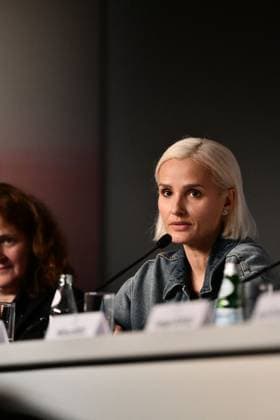 Press conference for the film Alpha Competition at the 78th Cannes International Film Festival La réalisatrice Julia Ducournau à la conférence de presse du film Alpha Compétition lors du 78ème Festival International du Film de Cannes, le 20 mai 2025 Valentina Claret Pool Cannes Bestimage Press conference for the film Alpha Competition at the 78th Cannes International Film Festival, on May 20th, 2025 Cannes France  Copyright: xPoolxCannesx xBestimagexPoolxCannesx xBestimagex