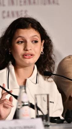 Press conference for the film Alpha Competition at the 78th Cannes International Film Festival Mélissa Boros à la conférence de presse du film Alpha Compétition lors du 78ème Festival International du Film de Cannes, le 20 mai 2025 Valentina Claret Pool Cannes Bestimage Press conference for the film Alpha Competition at the 78th Cannes International Film Festival, on May 20th, 2025 Cannes France  Copyright: xPoolxCannesx xBestimagexPoolxCannesx xBestimagex