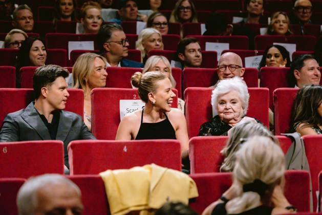 78th International Cannes Film Festival 78eme Festival International du Film de Cannes Presentation du film Eleonor the great 444784 2025 05 20 Alpes Maritimes Cannes France Squibb, June Johansson, Scarlett Colin, Jost  Copyright: xTerencexBaelenx STAR_444784_033