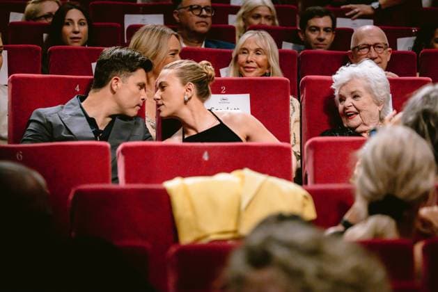 78th International Cannes Film Festival 78eme Festival International du Film de Cannes Presentation du film Eleonor the great 444784 2025 05 20 Alpes Maritimes Cannes France Squibb, June Johansson, Scarlett Colin, Jost  Copyright: xTerencexBaelenx STAR_444784_036