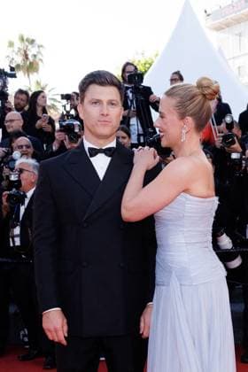 M Montée des marches du film Vie privée lors du 78ème Festival International du Film de Cannes Colin Jost et sa femme Scarlett Johansson Montée des marches du film Vie privée lors du 78ème Festival International du Film de Cannes, au Palais des Festivals à Cannes Le 20 mai 2025 Jacovides Moreau Bestimage Red carpet for the movie A private life during the 78th Cannes International Film Festival at the Palais des Festivals in Cannes, France On may 20th 2025 Cannes France  Copyright: xJACOVIDES-MOREAUx xBESTIMAGExJACOVIDES-MOREAUx xBESTIMAGEx