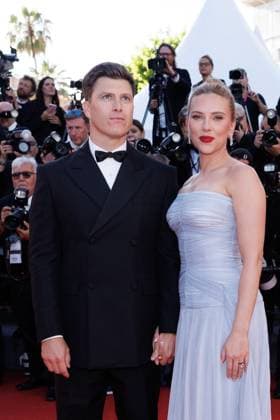 M Montée des marches du film Vie privée lors du 78ème Festival International du Film de Cannes Colin Jost et sa femme Scarlett Johansson Montée des marches du film Vie privée lors du 78ème Festival International du Film de Cannes, au Palais des Festivals à Cannes Le 20 mai 2025 Jacovides Moreau Bestimage Red carpet for the movie A private life during the 78th Cannes International Film Festival at the Palais des Festivals in Cannes, France On may 20th 2025 Cannes France  Copyright: xJACOVIDES-MOREAUx xBESTIMAGExJACOVIDES-MOREAUx xBESTIMAGEx
