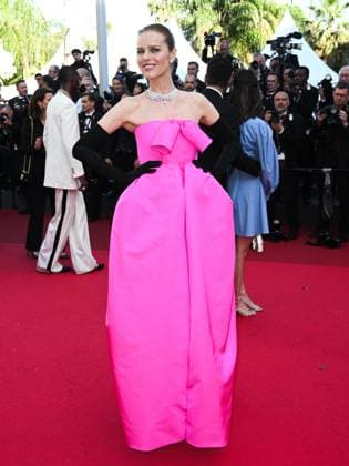 Cannes, France: Cannes, 78th Cannes Film Festival 2025 - Evening 8 - Red Carpet of the film Vie Prive (A Private Life). In the photo Eva Herzigova Cannes  - ZUMAp169 20250520_zea_p169_710 Copyright: xSimonexComix