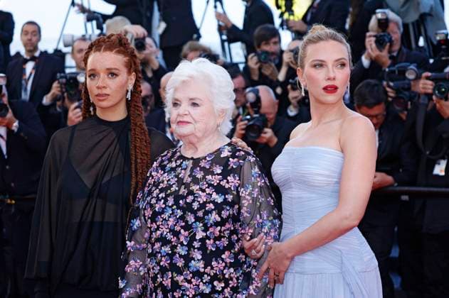 Erin Kellyman, June Squibb and Scarlett Johansson at the premiere of the feature film Vie privÃ e A Private Life at the Festival de Cannes 2025 78 Cannes International Film Festival at the Palais des Festivals Cannes, 20 05 2025 Foto:xD.xBedrosianx xFuturexImagex private_5524