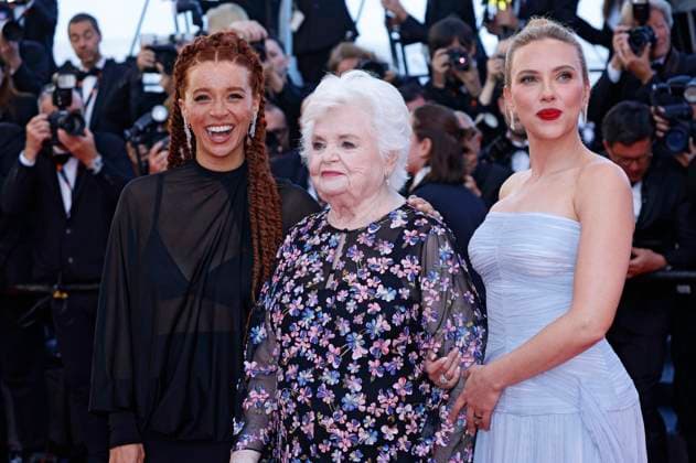 Erin Kellyman, June Squibb and Scarlett Johansson at the premiere of the feature film Vie privÃ e A Private Life at the Festival de Cannes 2025 78 Cannes International Film Festival at the Palais des Festivals Cannes, 20 05 2025 Foto:xD.xBedrosianx xFuturexImagex private_5526