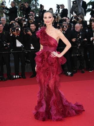 Cannes, France: Cannes, 78th Cannes Film Festival 2025 - Evening 8 - Red Carpet of the film Vie Prive (A Private Life). In the photo Georgina Chapman Cannes  - ZUMAp169 20250520_zea_p169_736 Copyright: xSimonexComix