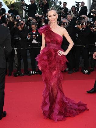Cannes, France: Cannes, 78th Cannes Film Festival 2025 - Evening 8 - Red Carpet of the film Vie Prive (A Private Life). In the photo Georgina Chapman Cannes  - ZUMAp169 20250520_zea_p169_742 Copyright: xSimonexComix