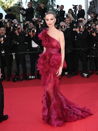 Cannes, France: Cannes, 78th Cannes Film Festival 2025 - Evening 8 - Red Carpet of the film Vie Prive (A Private Life). In the photo Georgina Chapman Cannes  - ZUMAp169 20250520_zea_p169_744 Copyright: xSimonexComix