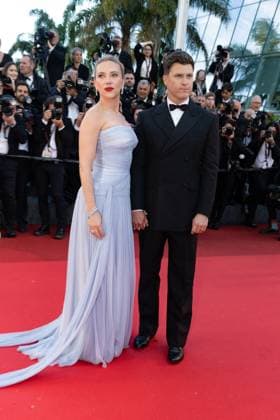 B Montée des marches du film Vie privée lors du 78ème Festival International du Film de Cannes Scarlett Johansson et son mari Colin Jost Montée des marches du film Vie privée lors du 78ème Festival International du Film de Cannes, au Palais des Festivals à Cannes Le 20 mai 2025 Olivier Borde Bestimage Red carpet for the movie A private life during the 78th Cannes International Film Festival at the Palais des Festivals in Cannes, France On may 20th 2025 Cannes France  Copyright: xOLIVIERxBORDEx xBESTIMAGExOLIVIERxBORDEx xBESTIMAGEx