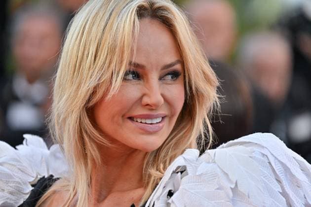 Cannes A Private Life Screening JR Adriana Karembeu attending the screening of A Private Life at 78th Cannes Film Festival in Cannes, France on May, 20, 2025. Photo by Julien Reynaud APS-Medias ABACAPRESS.COM Cannes France  Copyright: xReynaudxJulien APS-Medias ABACAx