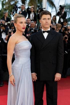 B Montée des marches du film Vie privée lors du 78ème Festival International du Film de Cannes Scarlett Johansson et son mari Colin Jost Montée des marches du film Vie privée lors du 78ème Festival International du Film de Cannes, au Palais des Festivals à Cannes Le 20 mai 2025 Olivier Borde Bestimage Red carpet for the movie A private life during the 78th Cannes International Film Festival at the Palais des Festivals in Cannes, France On may 20th 2025 Cannes France  Copyright: xOLIVIERxBORDEx xBESTIMAGExOLIVIERxBORDEx xBESTIMAGEx