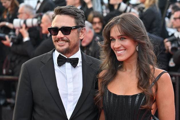 Entertainment Bilder des Tages Cannes A Private Life Screening JR Izabel Pakzad and James Franco attending the screening of A Private Life at 78th Cannes Film Festival in Cannes, France on May, 20, 2025. Photo by Julien Reynaud APS-Medias ABACAPRESS.COM Cannes France  Copyright: xReynaudxJulien APS-Medias ABACAx