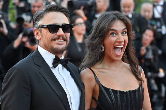 Cannes A Private Life Screening JR Izabel Pakzad and James Franco attending the screening of A Private Life at 78th Cannes Film Festival in Cannes, France on May, 20, 2025. Photo by Julien Reynaud APS-Medias ABACAPRESS.COM Cannes France  Copyright: xReynaudxJulien APS-Medias ABACAx