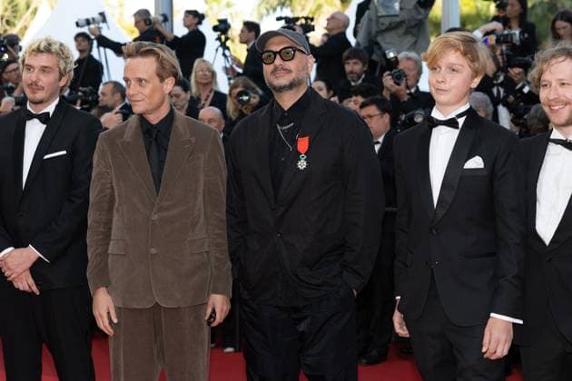 B Montée des marches du film Vie privée lors du 78ème Festival International du Film de Cannes Max Bretschneider, August Diehl, Kirill Serebrennikov, guest Montée des marches du film Vie privée lors du 78ème Festival International du Film de Cannes, au Palais des Festivals à Cannes Le 20 mai 2025 Olivier Borde Bestimage Red carpet for the movie A private life during the 78th Cannes International Film Festival at the Palais des Festivals in Cannes, France On may 20th 2025 Cannes France  Copyright: xOLIVIERxBORDEx xBESTIMAGExOLIVIERxBORDEx xBESTIMAGEx