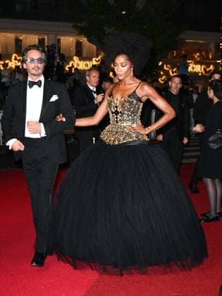 Cannes, 78th Cannes Film Festival 2025 - Evening 8 - Red Carpet of the film Fuori Cannes, 78th Cannes Film Festival 2025 - Evening 8 - Red Carpet of the film Fuori . In the photo Kilian Hennessy, Naomi Campbell Cannes France  Copyright: xIPA ABACAx