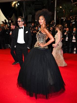 Cannes, 78th Cannes Film Festival 2025 - Evening 8 - Red Carpet of the film Fuori Cannes, 78th Cannes Film Festival 2025 - Evening 8 - Red Carpet of the film Fuori . In the photo Kilian Hennessy, Naomi Campbell Cannes France  Copyright: xIPA ABACAx