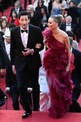 78eme Festival International du Film de Cannes Montée des marches du film Vie Privée 78th International Cannes Film Festival Red carpet for Vie Privée movie 444801 2025 05 20 France Brody, Adrien Chapman, Georgina  Copyright: xSergexArnalx xStarfacex STAR_444801_014