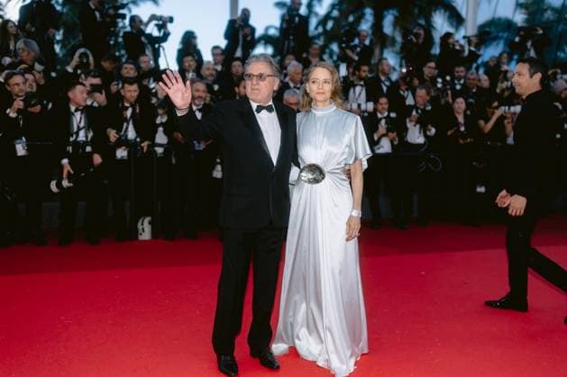 78eme Festival International du Film de Cannes Montée des marches du film Vie Privée 78th International Cannes Film Festival Red carpet for Vie Privée movie 444803 2025 05 20 Alpes Maritimes Cannes France Foster, Jodie Auteuil, Daniel  Copyright: xTerencexBaelenx STAR_444803_180