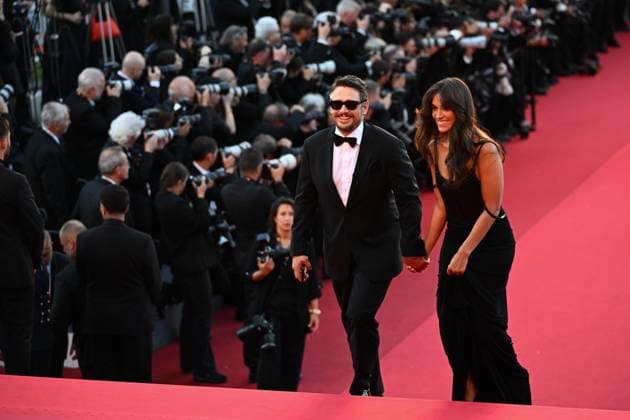 78eme Festival International du Film de Cannes Montée des marches du film Vie Privée 78th International Cannes Film Festival Red carpet for Vie Privée movie 444801 2025 05 20 France Franco, James Pakzad, Izabel  Copyright: xSergexArnalx xStarfacex STAR_444801_025