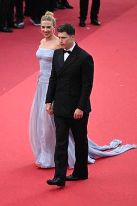 78eme Festival International du Film de Cannes Montée des marches du film Vie Privée 78th International Cannes Film Festival Red carpet for Vie Privée movie 444801 2025 05 20 France Johansson, Scarlett Colin, Jost  Copyright: xSergexArnalx xStarfacex STAR_444801_028